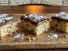 Hrnkový Margot koláč: Jemný jako pavučinka a hotový raz dva Hrnkový koláč Margot s čokoládovou polevou a kokosem – extra vláčný dezert