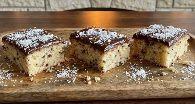 Hrnkový koláč Margot s čokoládovou polevou a kokosem – extra vláčný dezert Hrnkový koláč Margot s čokoládovou polevou a kokosem – extra vláčný dezert