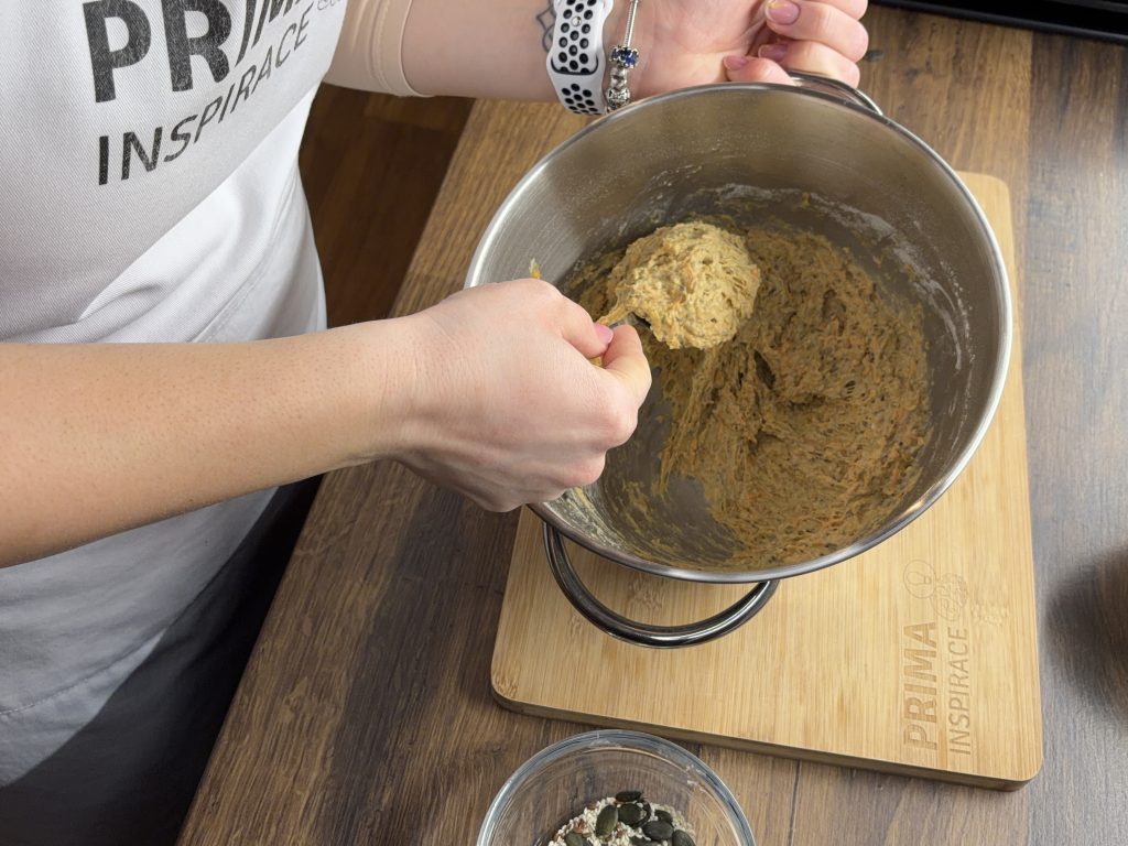 Mrkvové housky s ovesnými vločkami a chia semínky