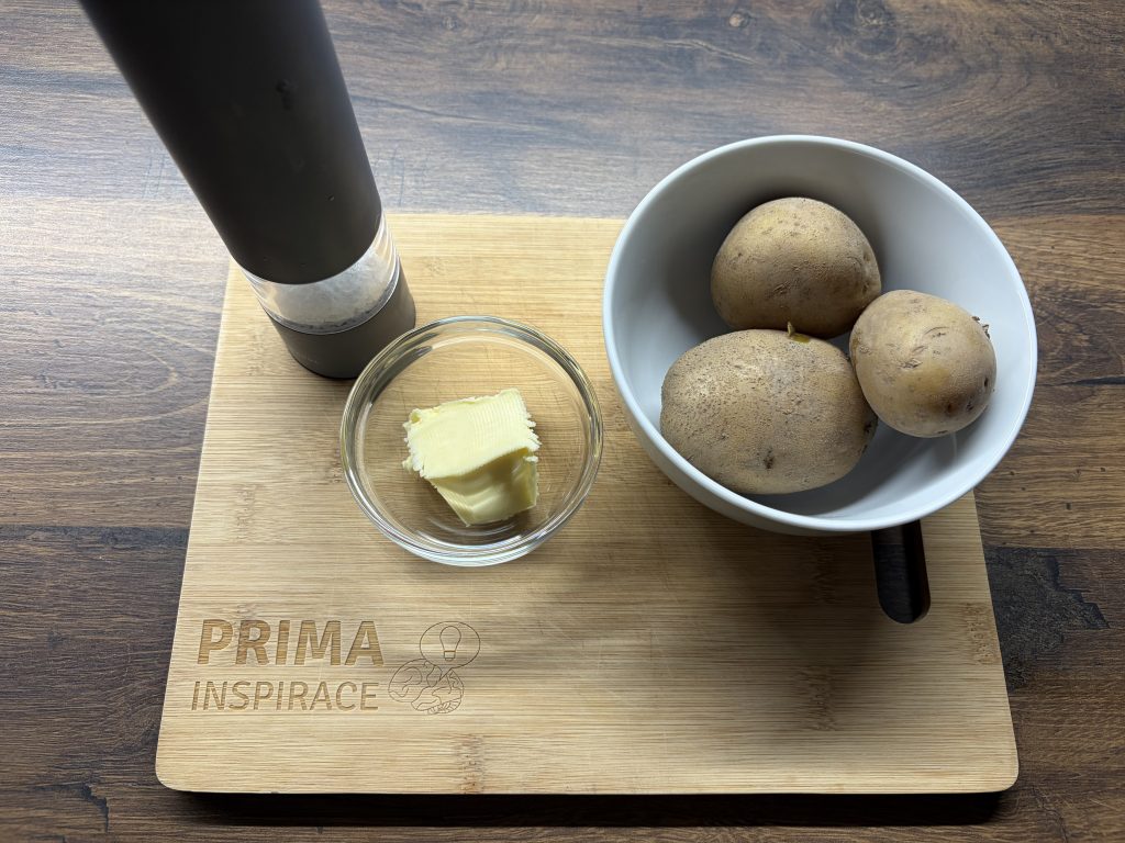 Pečené bramborové chipsy