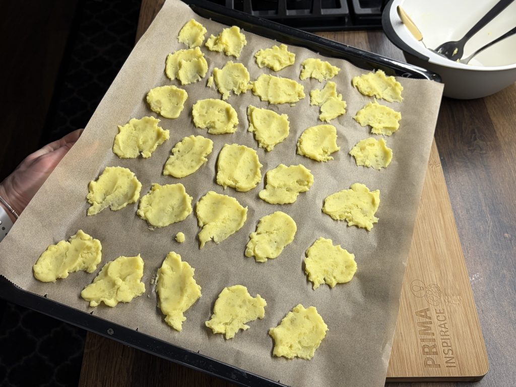 Pečené bramborové chipsy