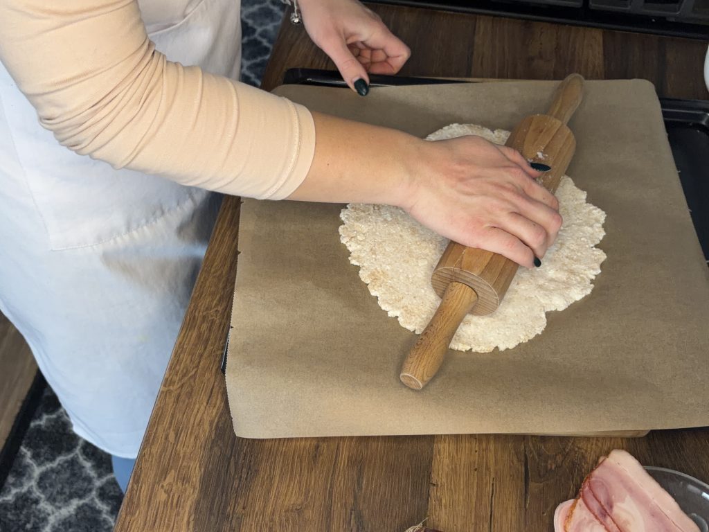 Domácí pizza se zdravějším tvarohovým základem