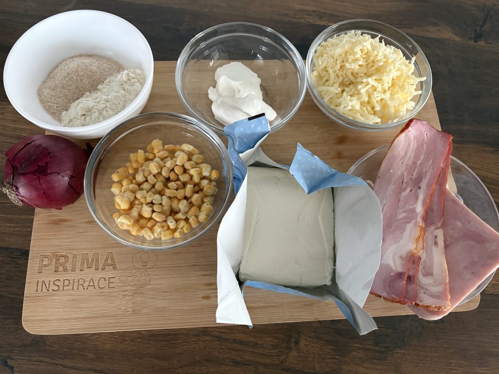 Domácí pizza se zdravějším tvarohovým základem