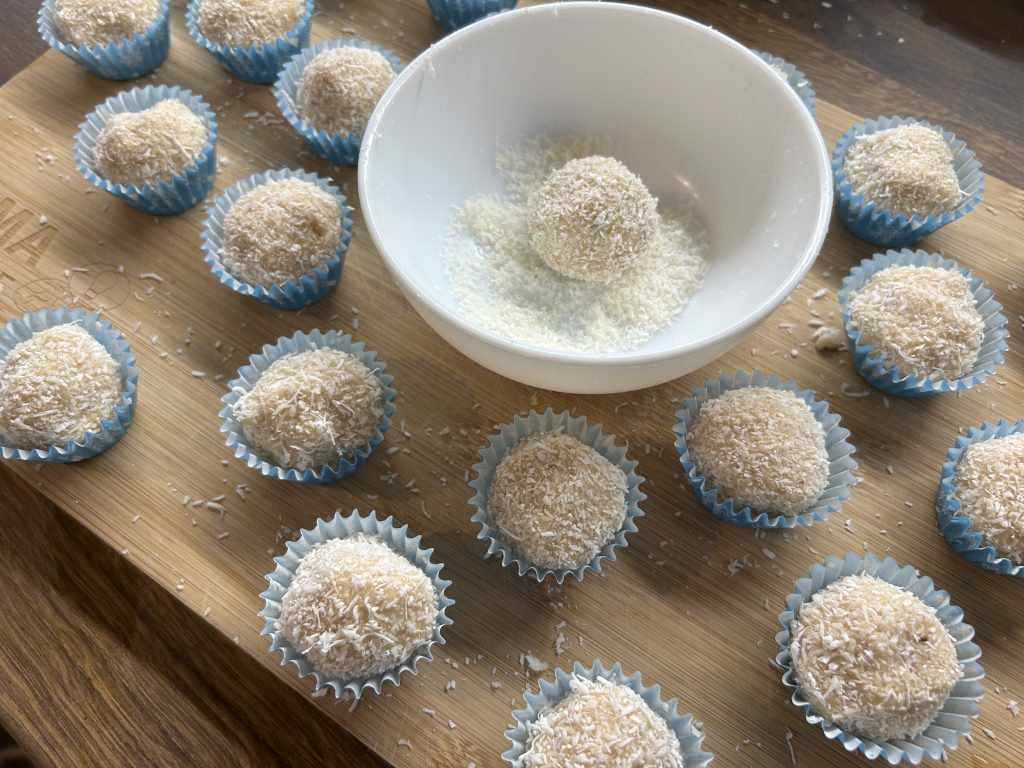 Rafaello kuličky z kokosu a Salka