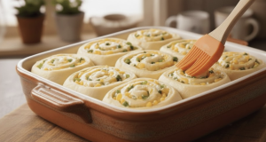 Rychlé mini slané šneky z kynutého těsta – měkoučké pohoštění plné sýra