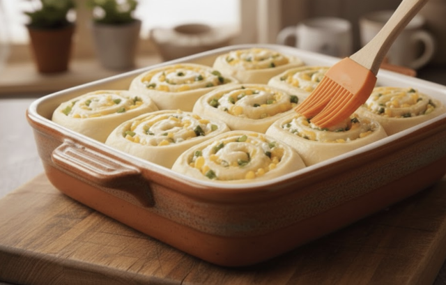 Rychlé mini slané šneky z kynutého těsta – měkoučké pohoštění plné sýra