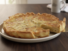 Hruškový koláč s mandlemi – jednoduchý, voňavý a ideální ke kávě