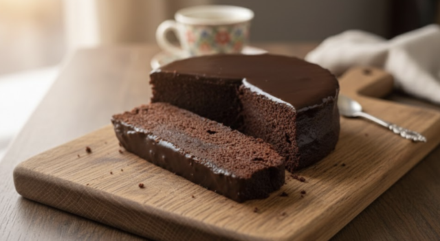 Zdravé mlsání: Čokoládový dort s banány BEZ cukru a BEZ mouky