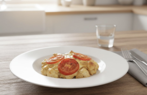 Recept od naší čtenářky: Vynikající zapečená kuřecí prsa se smetanou a rajčaty! Zapečená kuřecí prsa se smetanou a rajčaty – rychlý rodinný oběd z jednoho pekáče