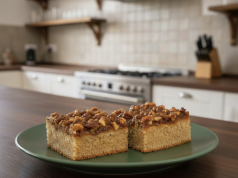 Medové ořechové kostky s vanilkovým krémem - Prima Inspirace