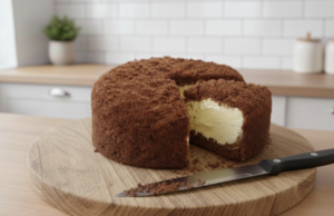 Oblíbený krtkův dort – Rychlý a snadný recept pro každého! Nepečený Krtkův dort ze sušenek – jednoduchý dezert bez trouby, který mizí ze stolu