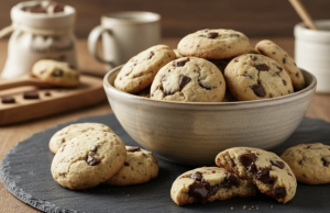 Domácí cookies sušenky s čokoládou – hotové za 20 minut a lepší než z obchodu