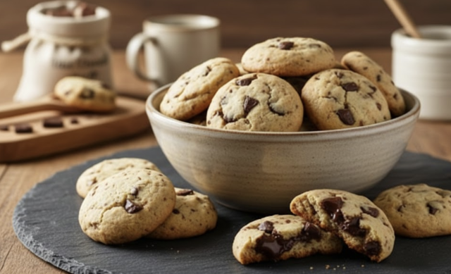 Domácí cookies sušenky s čokoládou – hotové za 20 minut a lepší než z obchodu Domácí cookies sušenky s čokoládou – hotové za 20 minut a lepší než z obchodu