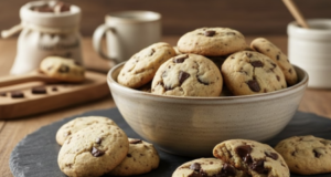 Nadýchané domácí cookies sušenky s kousky čokolády – Vyzkoušejte tuto dobrotu! Domácí cookies sušenky s čokoládou – hotové za 20 minut a lepší než z obchodu