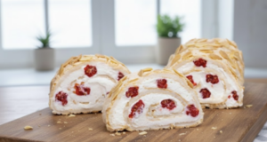 Luxusní smetanová roláda s malinami – Snadný a rychlý recept! Malinová roláda s nadýchaným smetanovým krémem – lehký letní dezert, který mizí ze stolu