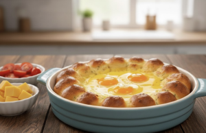 Netradiční sýrový koláč z kynutého těsta – dokonalé pohoštění na oslavu i večírek