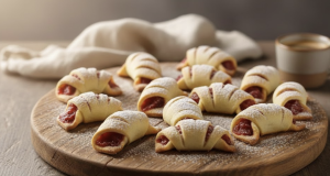 Nevíte co k odpolední kávě? Vyzkoušejte tyto domácí jablečné rohlíčky! Rychlé jablečné rohlíčky: jemné pečivo plněné skořicovou náplní