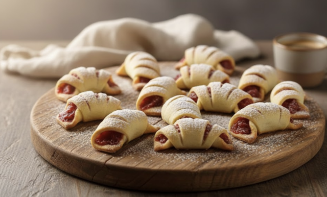 Rychlé jablečné rohlíčky: jemné pečivo plněné skořicovou náplní