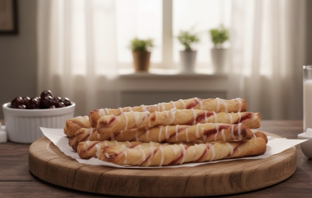 Marmeládové tyčinky z listového těsta: rychlá sladká dobrota z pár surovin Marmeládové tyčinky z listového těsta: rychlá sladká dobrota z pár surovin