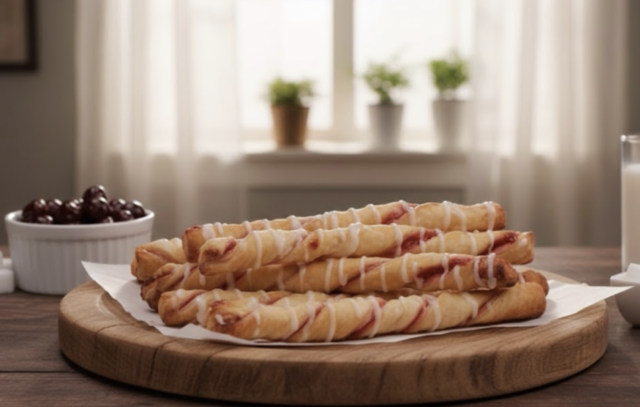Marmeládové tyčinky z listového těsta: rychlá sladká dobrota z pár surovin
