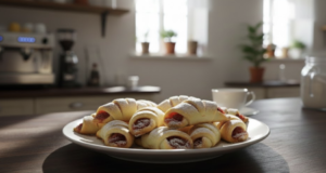 Vyzkoušejte tyto vynikající jablečné rohlíčky – Ideální k odpolední kávě! Rychlé jablečné rohlíčky se skořicí – voňavý dezert hotový za pár minut