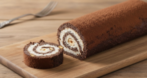 Jednoduchý recept na nepečený zákusek – Vyzkoušejte tuto oříškovou roládu! Nepečená kokosová roláda s lískovými oříšky: Luxusní dezert bez trouby