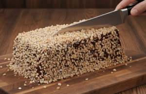 Krémový dezert s oplatkami, čokoládovou polevou a lískovými ořechy!