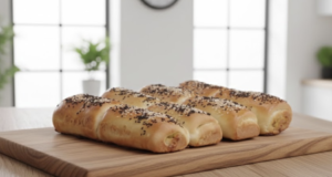 Jednoduchý recept na domácí pečivo: Vyzkoušejte tyto houstičky plněné kuřecím masem a zeleninou!