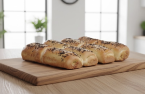 Jednoduchý recept na domácí pečivo: Vyzkoušejte tyto houstičky plněné kuřecím masem a zeleninou!