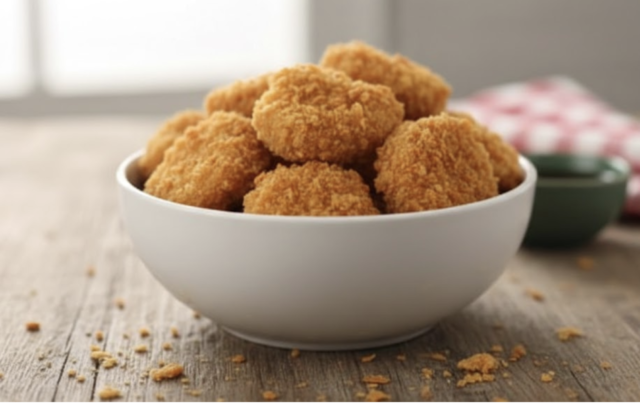 Kuřecí stripsy bez mouky a vajec: Domácí nugetky z trouby hotové za 25 minut