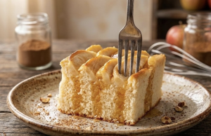 Kynutý jablečný koláč s medem: Nadýchaná klasika ke kávě