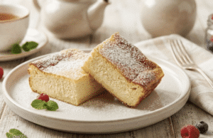 Vynikající tvarohový zákusek s rozinkami, který si zamilujete! Tvarohová buchta s rozinkami: Rychlý a vláčný dezert hotový za 30 minut