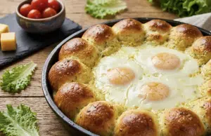 Jednoduchý recept na slané mlsání – Připravte si tento tento vynikající sýrový koláč! Netradiční sýrový koláč na večírek: Nadýchané těsto a tři druhy sýra