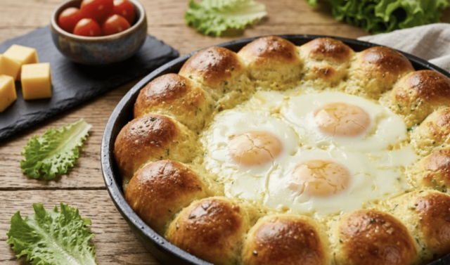 Netradiční sýrový koláč na večírek: Nadýchané těsto a tři druhy sýra