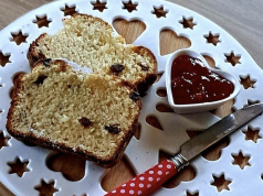 Nekynutá tvarohová vánočka – rychlá, vláčná a bez kynutí