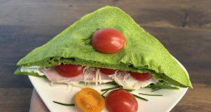 Špenátový sendvič z mikrovlnné trouby – rychlá a zdravá snídaně bez pečení