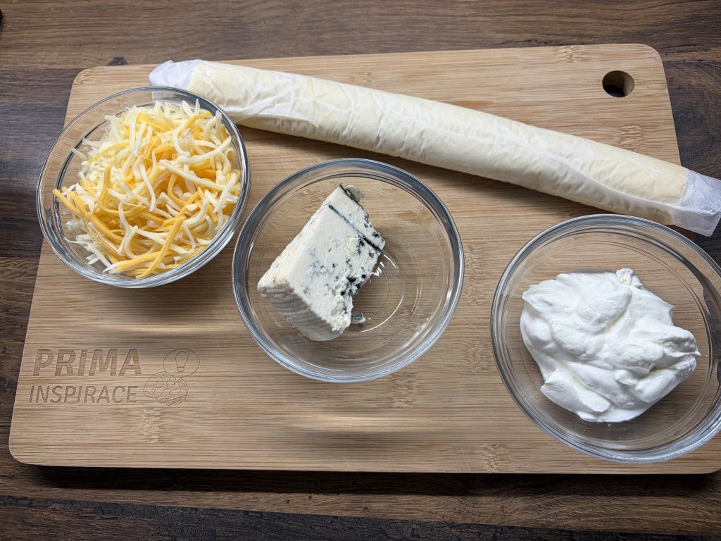 Sýrové štangle jen ze 4 surovin