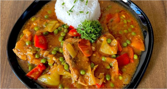 Cikánská pečeně se zeleninou a jasmínovou rýží – poctivá klasika