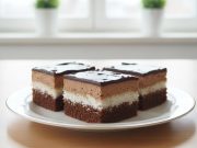 Luxusní kokosovo-čokoládové řezy s jemným krémem – sváteční zákusek, který okouzlí každého