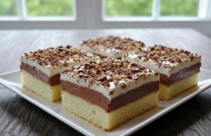 Margot buchta s pudinkem a zakysanou smetanou: vláčný moučník jako z cukrárny