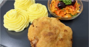 Poctivý holandský řízek se sýrem Holandský řízek z mletého masa se sýrem – šťavnatý a nadýchaný recept