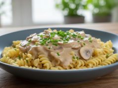 Hustá smetanová houbovka z čerstvých hub, která zahřeje a zasytí