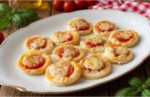 Fantastické jednohubky s klobásou a sýrem: Rychlé pohoštění z listového těsta Klobásové jednohubky z listového těsta se sýrem – rychlé pohoštění pro návštěvu