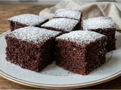 Kefírová kakaová buchta – vláčný koláč, který zůstane měkký několik dní