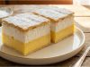 Francouzský krémeš z listového těsta s vysokou vrstvou krému
