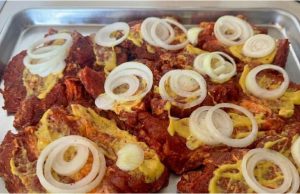 Pečená krkovička s francouzskou hořčicí – maso, které se rozpadá na jazyku