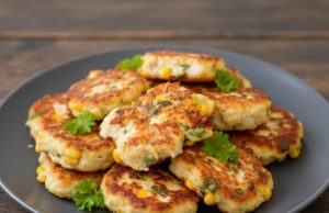 Zdravé krůtí placičky s kukuřicí: Fitness oběd plný bílkovin hotový za pár minut Krůtí placičky s jogurtem a sýrem – rychlá večeře i party pohoštění