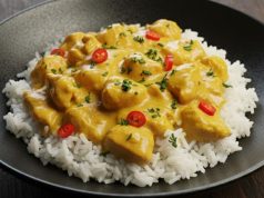 Krůtí maso na kari s krémovou omáčkou: rychlý oběd pro rodinu