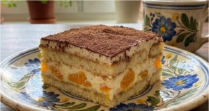 Mandarinkové tiramisu: Svěží ovocná variace na oblíbenou klasiku Mandarinkové tiramisu bez kávy – svěží nepečený dezert pro celou rodinu