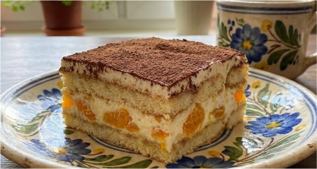Mandarinkové tiramisu bez kávy – svěží nepečený dezert pro celou rodinu